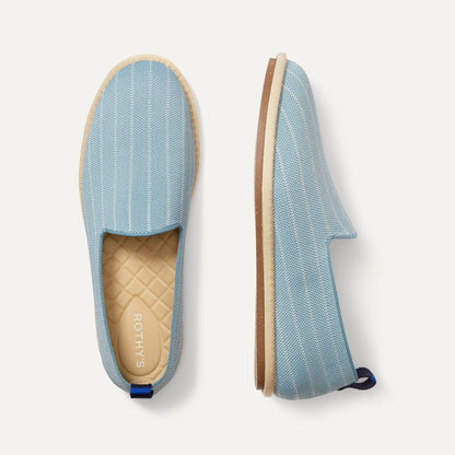 Rothys The Men's Cruiser Loafer in Tidal Stripe