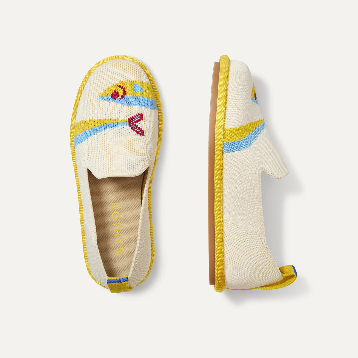 Rothys The Mini Loafer in Silly Sardine