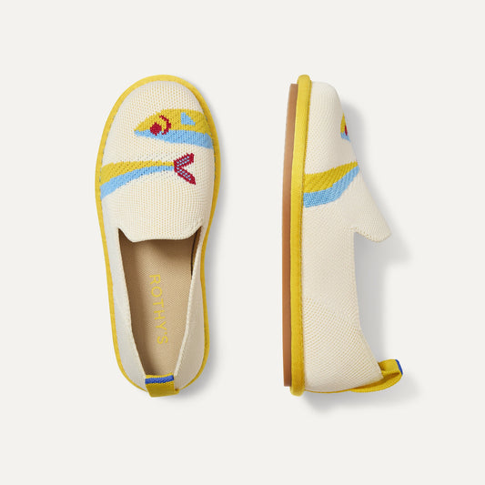 Rothys The Mini Loafer in Silly Sardine