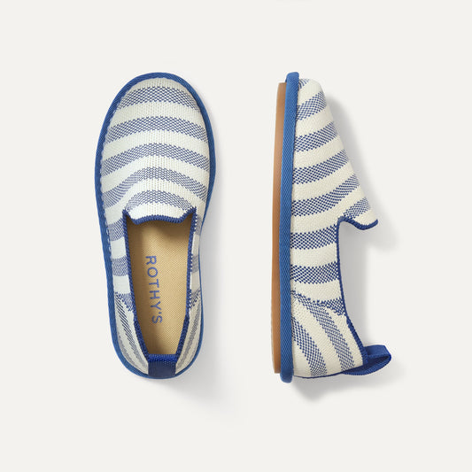 Rothys The Mini Loafer in Harbor Stripe