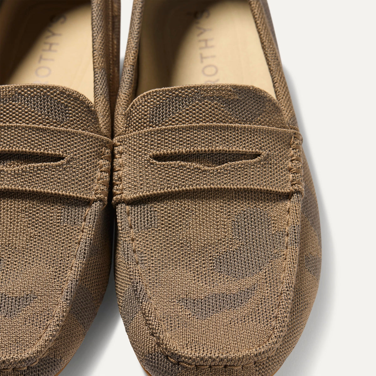 Rothys The Men's Daily Driver in Brown Camo