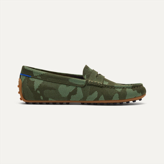 Rothys The Men's Daily Driver in Forest Camo