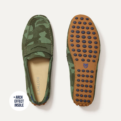 Rothys The Men's Daily Driver in Forest Camo