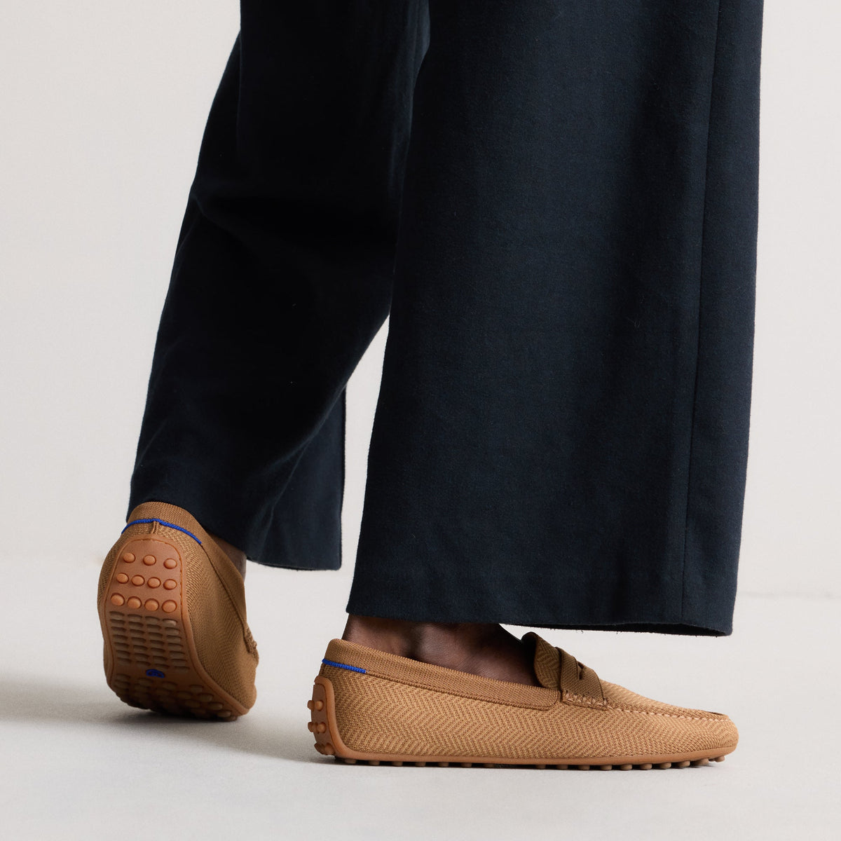Rothys The Men's Daily Driver in Oak Herringbone