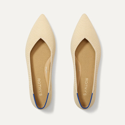 Rothys The Point II in Marzipan Woven