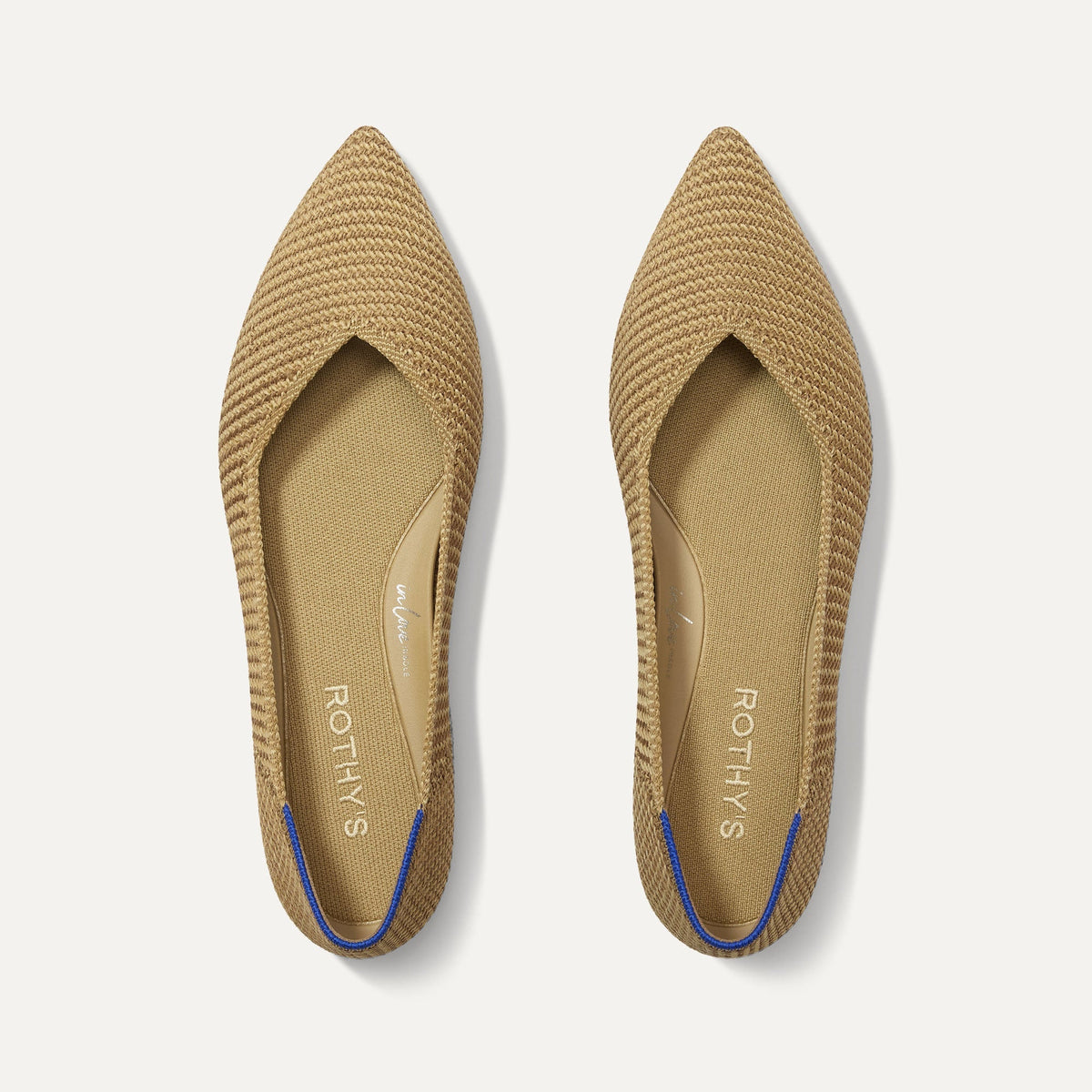 Rothys The Point II in Tan Woven
