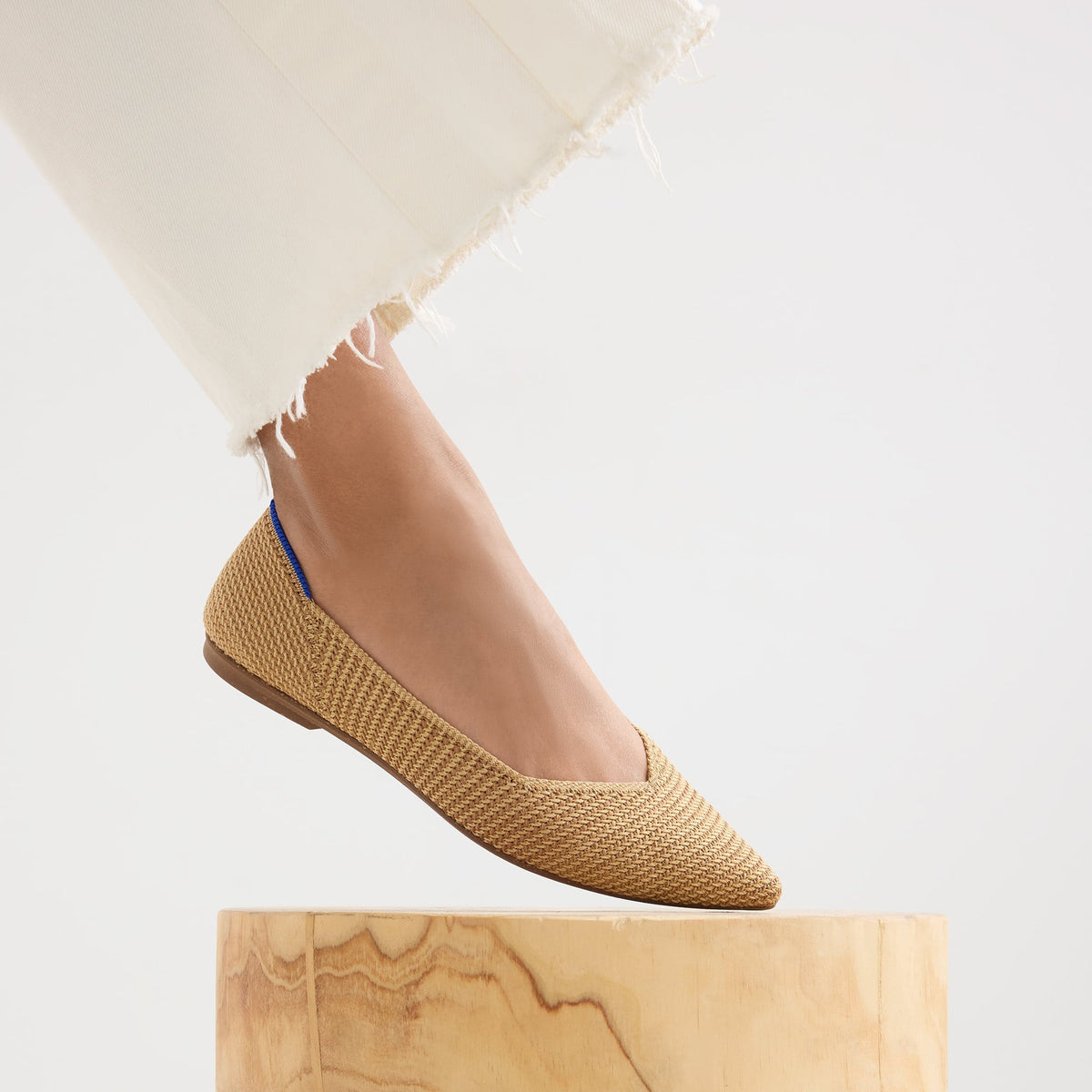 Rothys The Point II in Tan Woven
