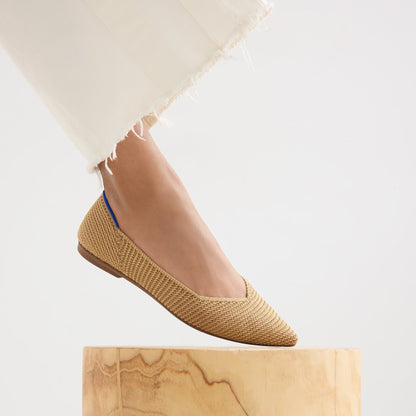 Rothys The Point II in Tan Woven
