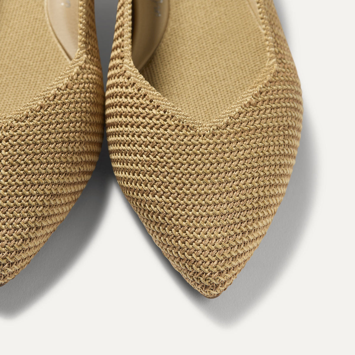 Rothys The Point II in Tan Woven