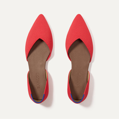 Rothys The D'Orsay Point in Red Hot