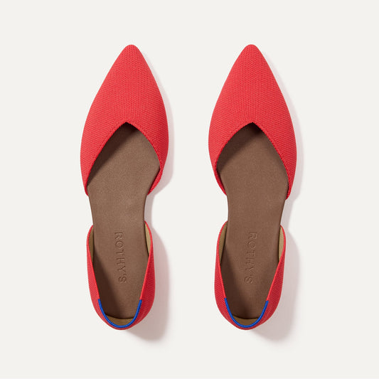 Rothys The D'Orsay Point in Red Hot