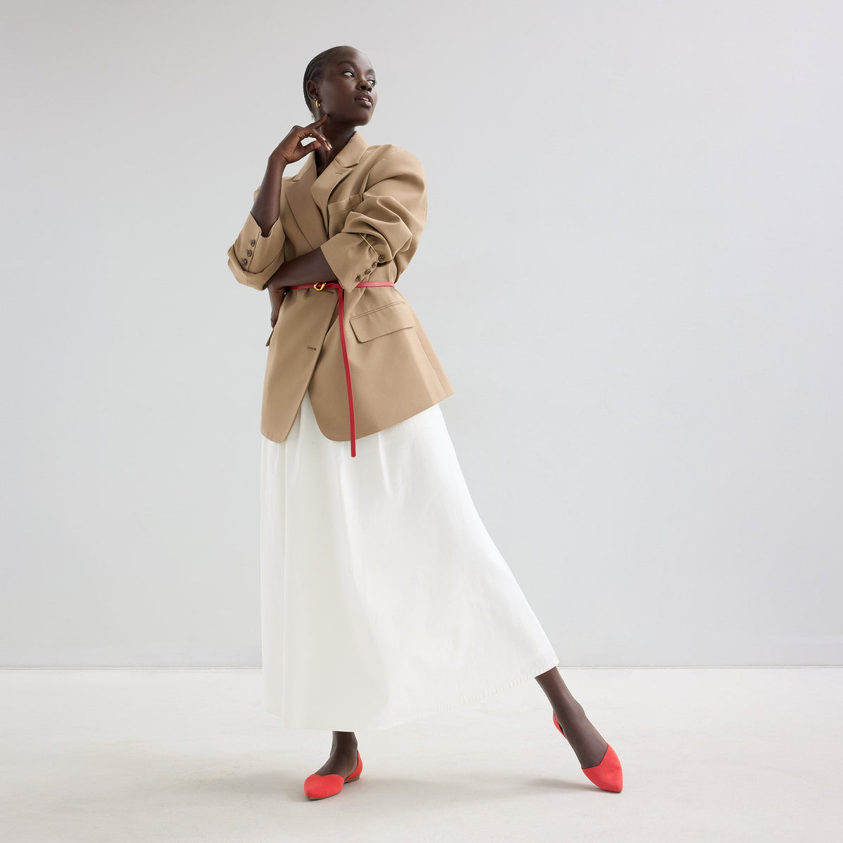 Rothys The D'Orsay Point in Red Hot