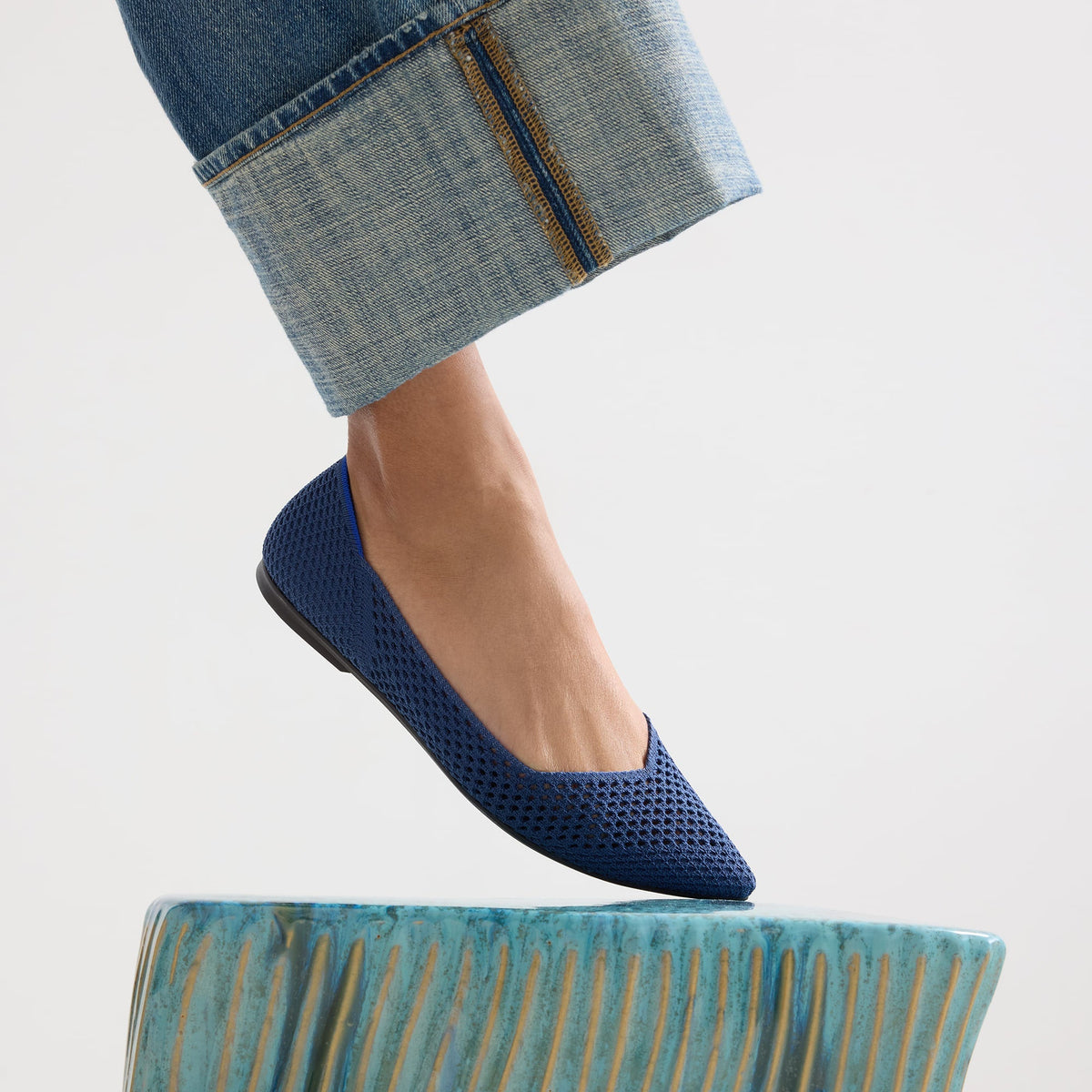 Rothys The Point II in Deep Sea Mesh