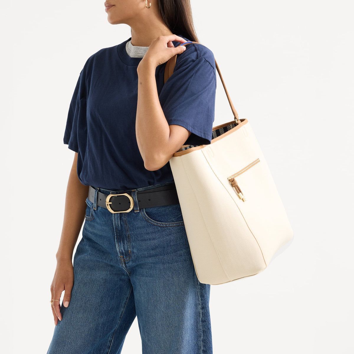 Rothys The Two-Way Tote in Shadow