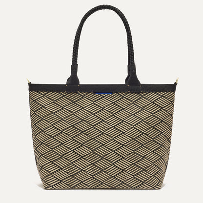 Rothys The Lightweight Zipper Tote in Polar Zig Zag