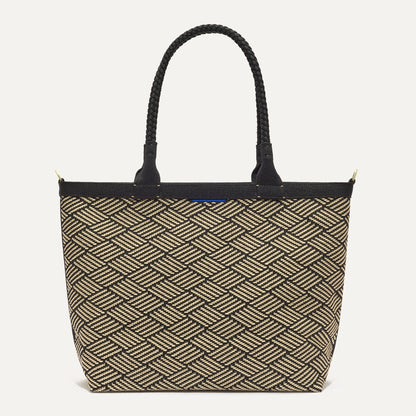 Rothys The Lightweight Zipper Tote in Polar Zig Zag