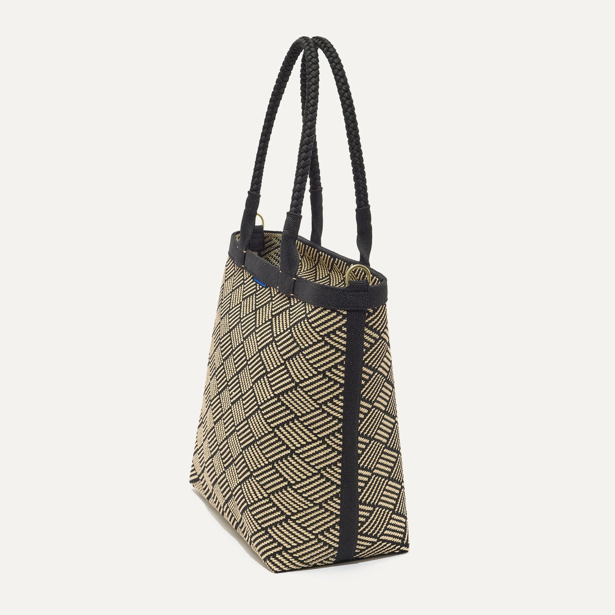 Rothys The Lightweight Zipper Tote in Polar Zig Zag