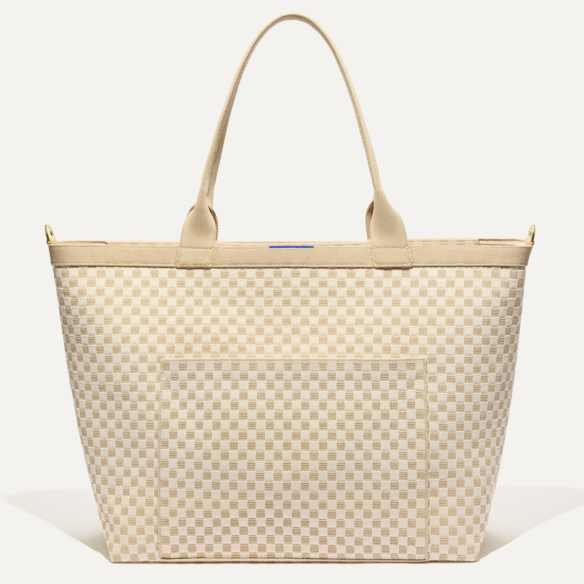 Rothys The Zip Travel Tote in Parchment Basketweave
