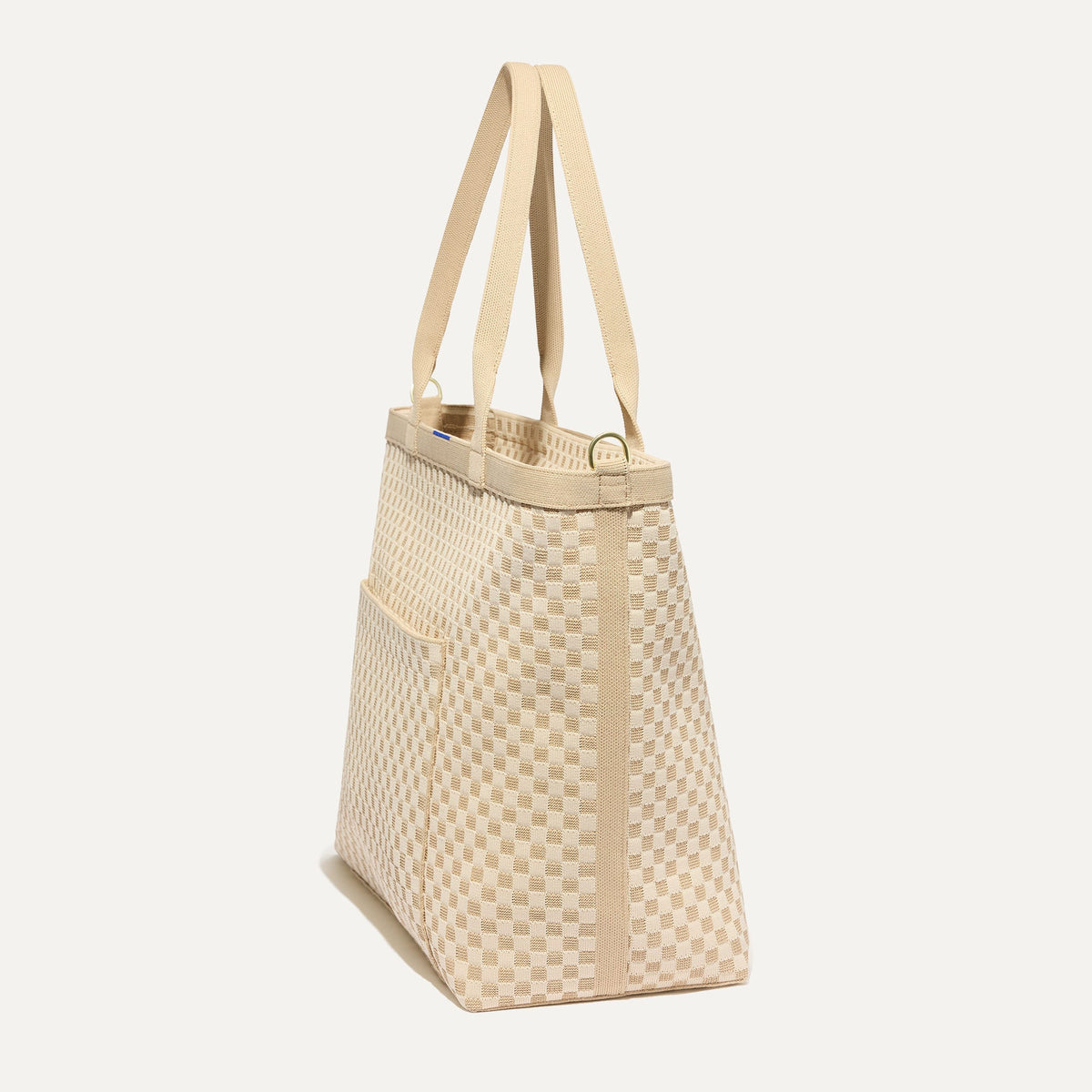 Rothys The Zip Travel Tote in Parchment Basketweave