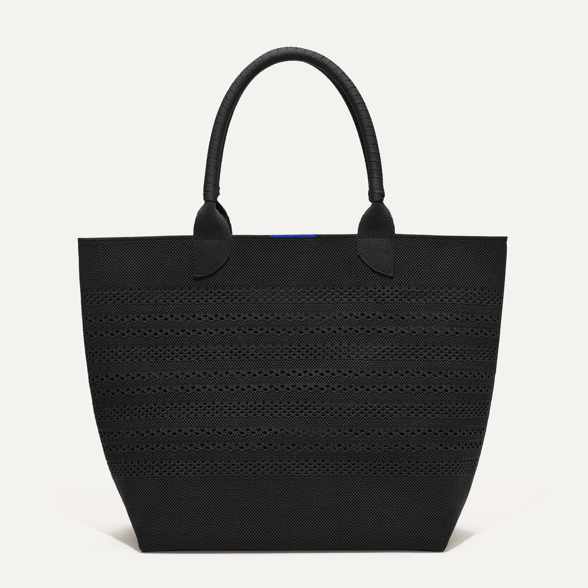 Rothys The Lightweight Tote in Black Crochet