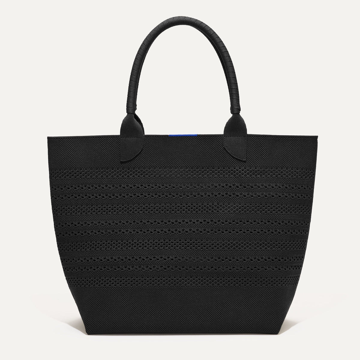 Rothys The Lightweight Tote in Black Crochet