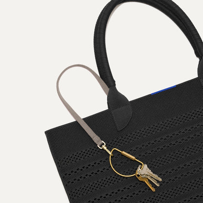 Rothys The Lightweight Tote in Black Crochet