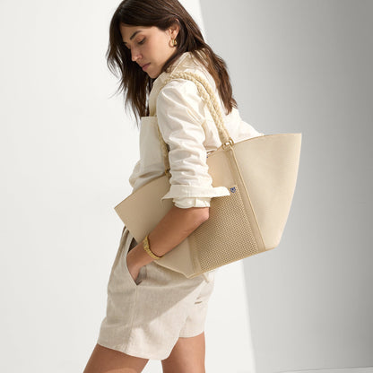 Rothys Women's Beach Bag in Meringue