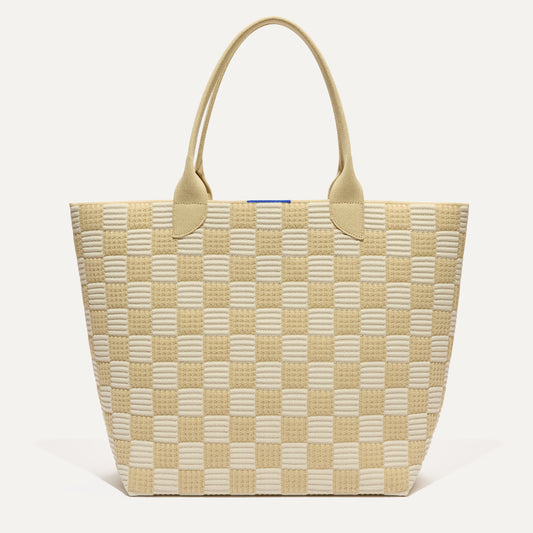 Rothys The Lightweight Tote in Checker Sand
