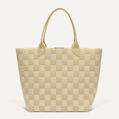 Rothys The Lightweight Tote in Checker Sand