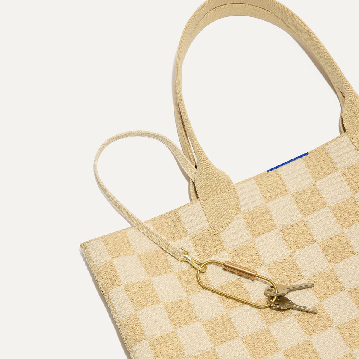 Rothys The Lightweight Tote in Checker Sand