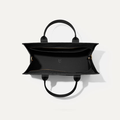 Rothys The Classic Tote in Black Sand