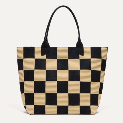 Rothys The Lightweight Tote in Checker Classic