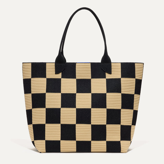 Rothys The Lightweight Tote in Checker Classic