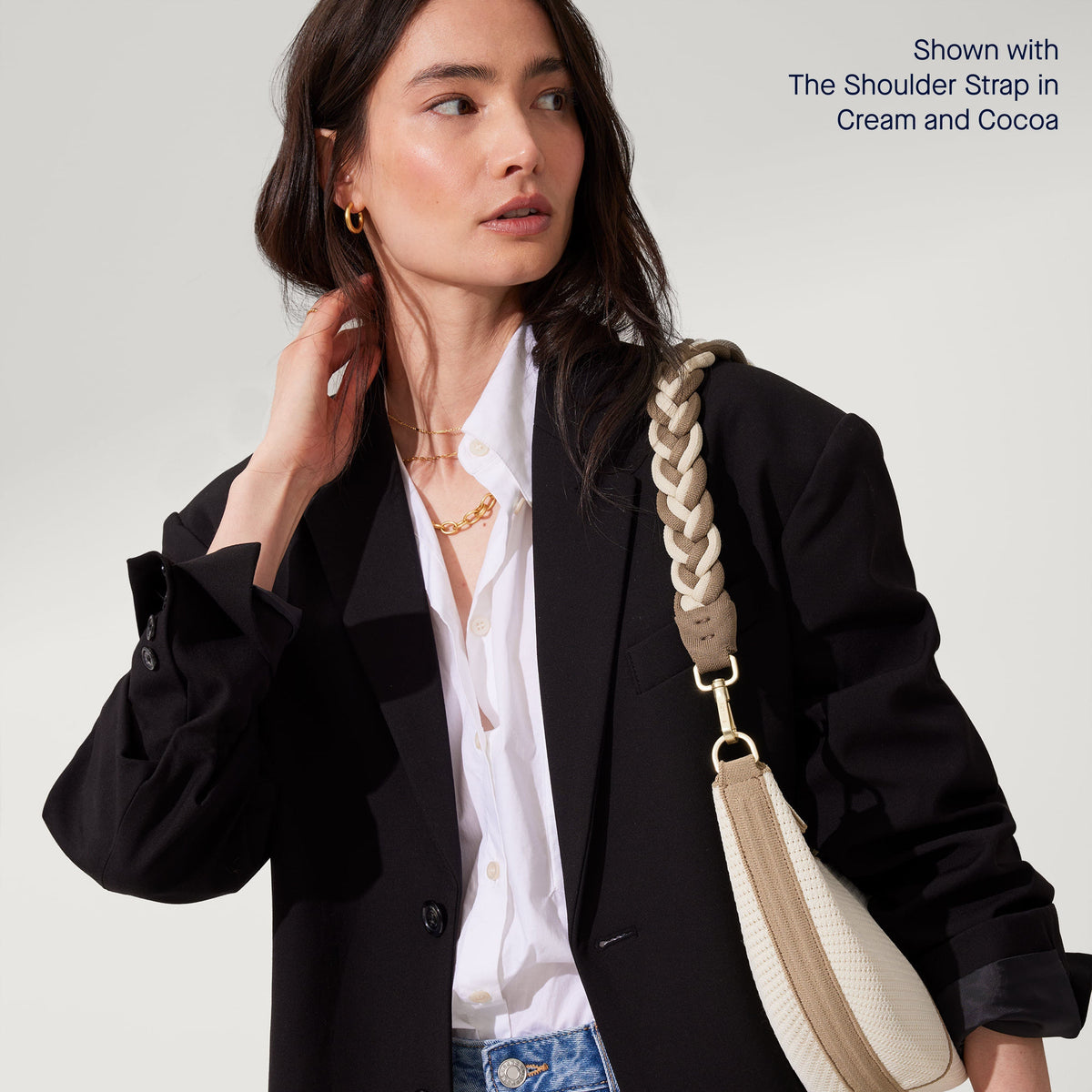 Rothys The Crescent Bag in Celestine