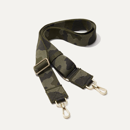 Rothys Crossbody Strap in Spruce Camo