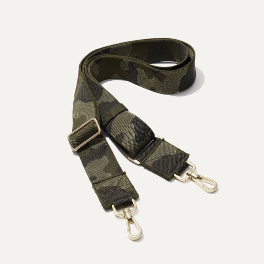 Rothys Crossbody Strap in Spruce Camo