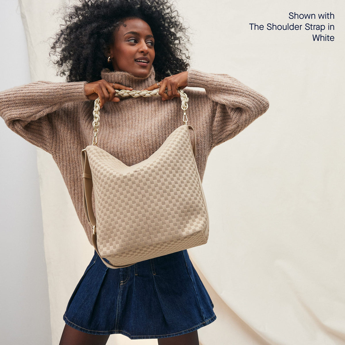 Rothys The Bucket Bag in Knot Brown