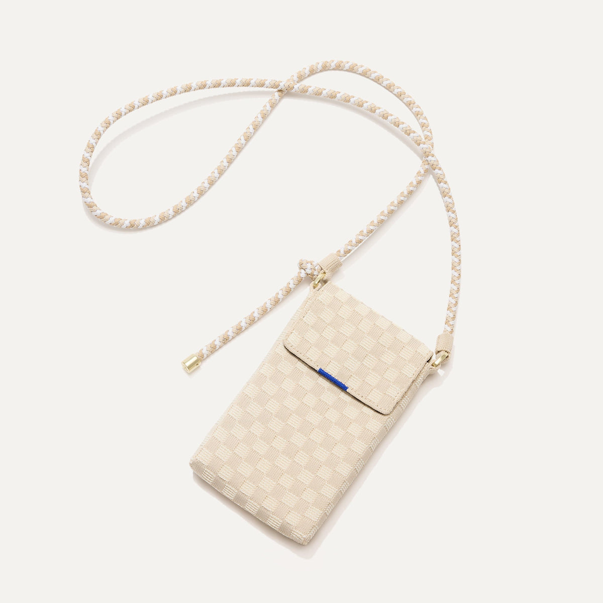 Rothys The Phone Crossbody in White Sand
