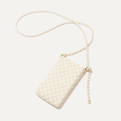 Rothys The Phone Crossbody in White Sand