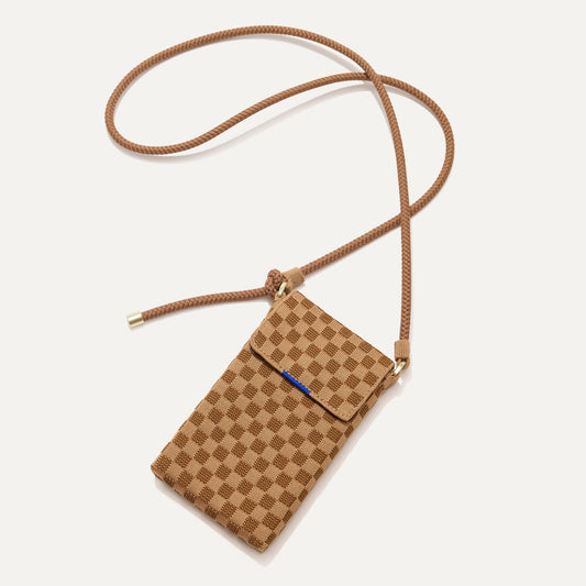 Rothys The Phone Crossbody in Hazelnut