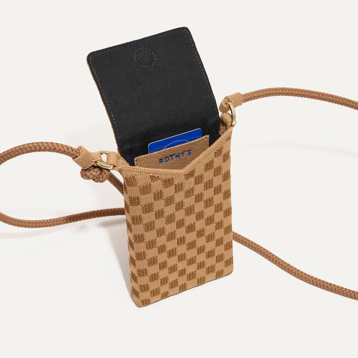 Rothys The Phone Crossbody in Hazelnut