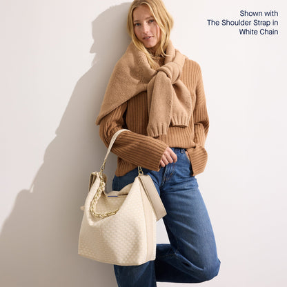 Rothys The Bucket Bag in White Sand