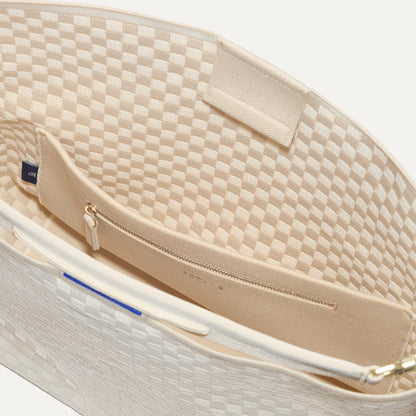 Rothys The Bucket Bag in White Sand