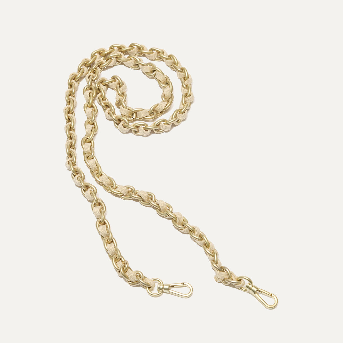 Rothys Crossbody Strap in Powder Chain