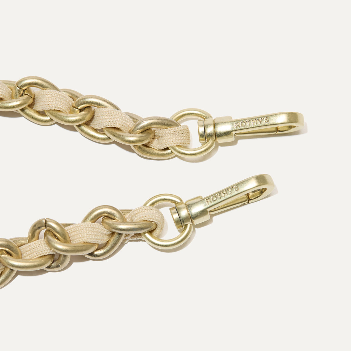 Rothys Crossbody Strap in Powder Chain