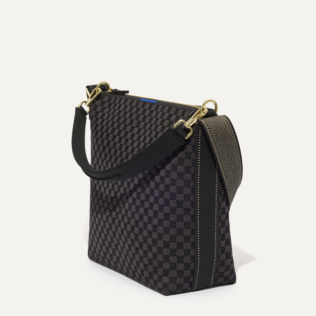Rothys The Mini Zip Bucket in Black Sand