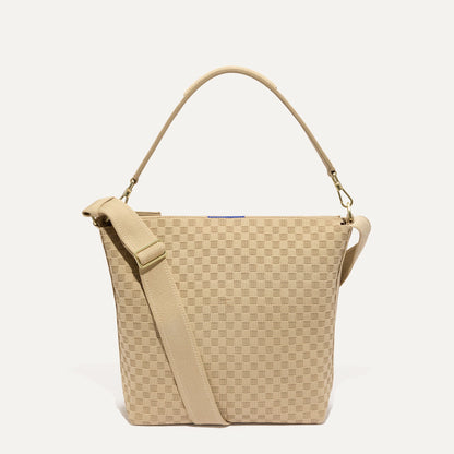 Rothys The Mini Zip Bucket in Knot Brown