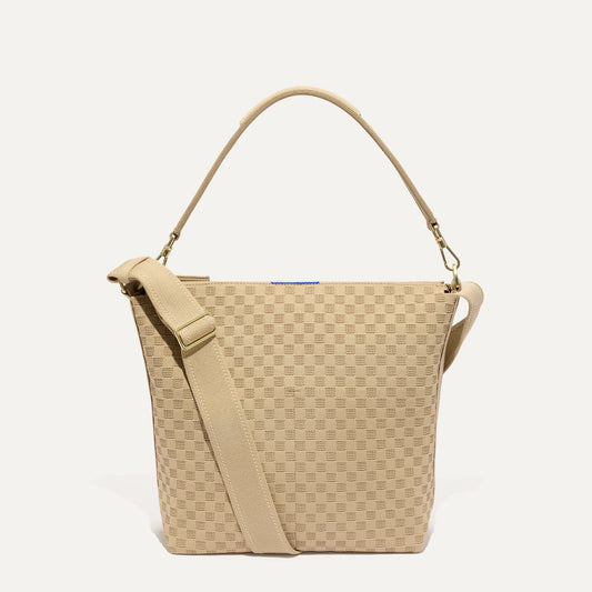 Rothys The Mini Zip Bucket in Knot Brown