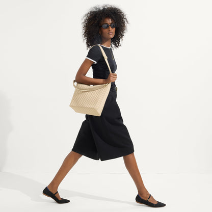 Rothys The Mini Zip Bucket in Knot Brown