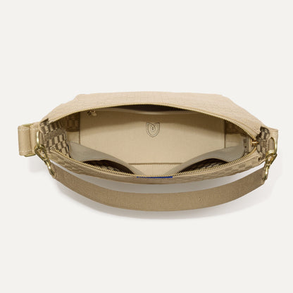 Rothys The Mini Zip Bucket in Knot Brown